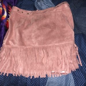 Kittenish rose skirt
